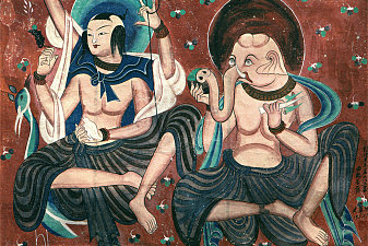 敦煌莫高窟285窟 诸天 西魏