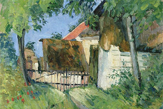 Entrance to the Farm, Rue Remy in Auvers-sur-Oise