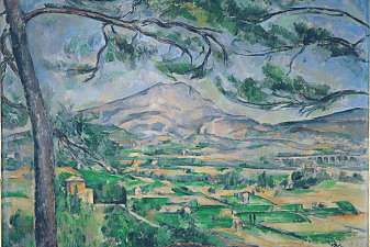 Mount Sainte-Victoire with Large Pine