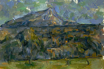 Mont Sainte-Victoire Seen from les Lauves