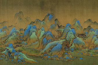 千里江山图（节选）配色