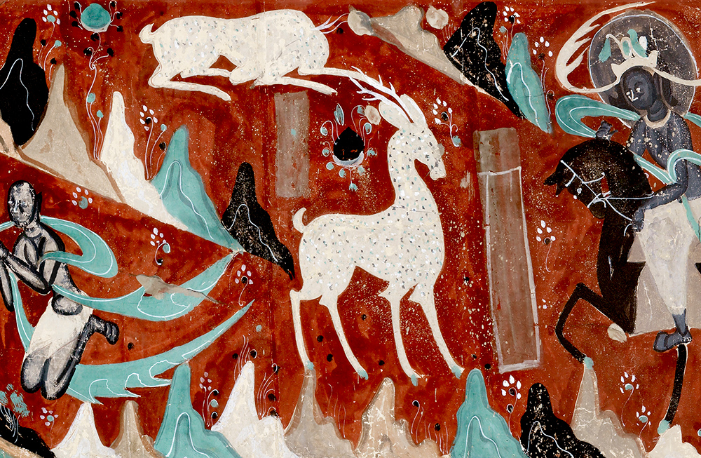 敦煌莫高窟257窟 九色鹿本生 北魏