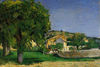 Chestnut Trees and Farmstead of Jas de Bouffin