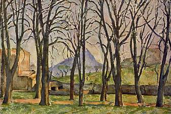 Chestnut Trees at the Jas de Bouffan