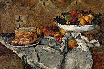 Compotier and Plate of Biscuits