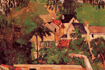 Study - Landscape in Auvers