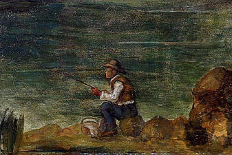 Fisherman on the Rocks