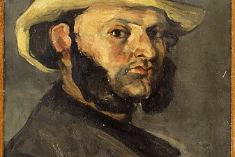Gustave Boyer in a Straw Hat