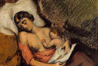 Hortense Breast Feeding Paul