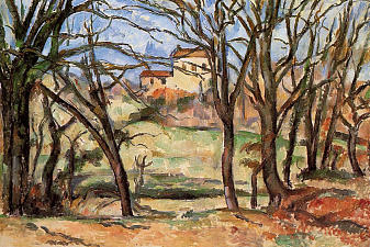 House behind Trees on the Road to Tholonet