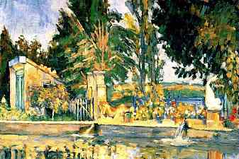 Jas de Bouffan, the pool