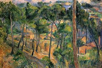 L‘Estaque View Through The Pines