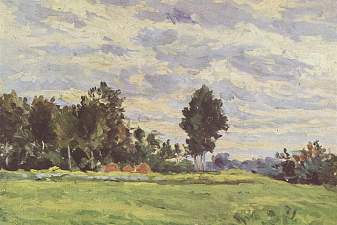 Landscape in the Ile de France