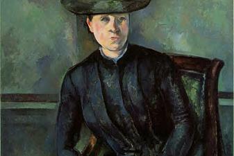 Woman in a Green Hat (Madame Cezanne)