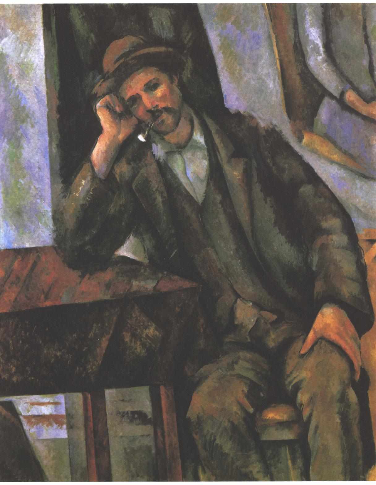 Man Smoking a Pipe 