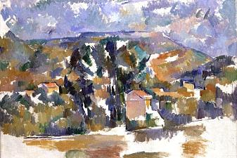 Mont Sainte-Victoire Seen from les Lauves