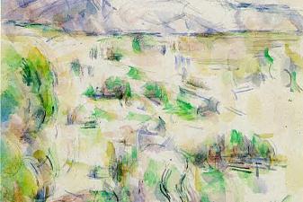 Mont Sainte-Victoire Seen from les Lauves