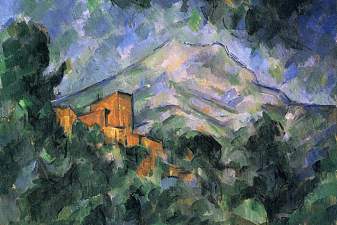 Montagne Sainte-Victoire and the Black Chateau