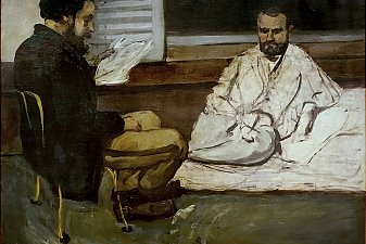 Paul Alexis  Reading a Manuscript to Emile Zola