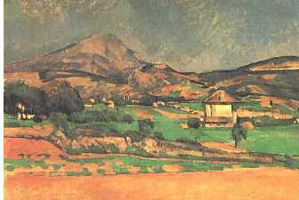 Plain by Mont Sainte-Victoire