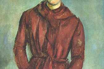 Portrait of Madame Cezanne in a Red Dress
