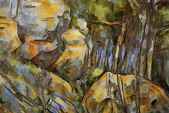 Rocks near the Caves below the Chateau Noir