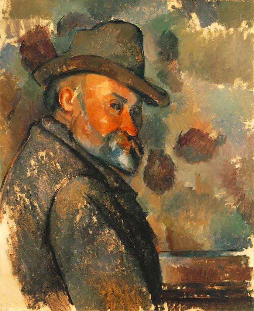 Self-Portrait in a Felt Hat 