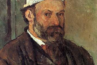 Self-portrait with white turbaned