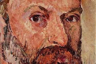 Self-portrait with white turbaned (detail)