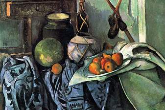 Still Life with a Ginger Jar and Eggplants