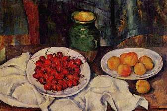 Still Life with a Plate of Cherries