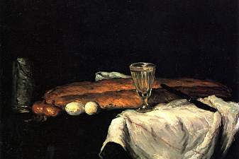 Still Life with Bread and Eggs