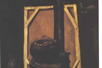 Stove in the atelier