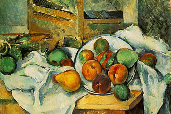 Table, Napkin and Fruit