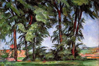 Tall Trees at the Jas de Bouffan