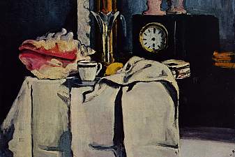 The Black Marble Clock