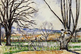 The Trees of Jas de Bouffan in Spring