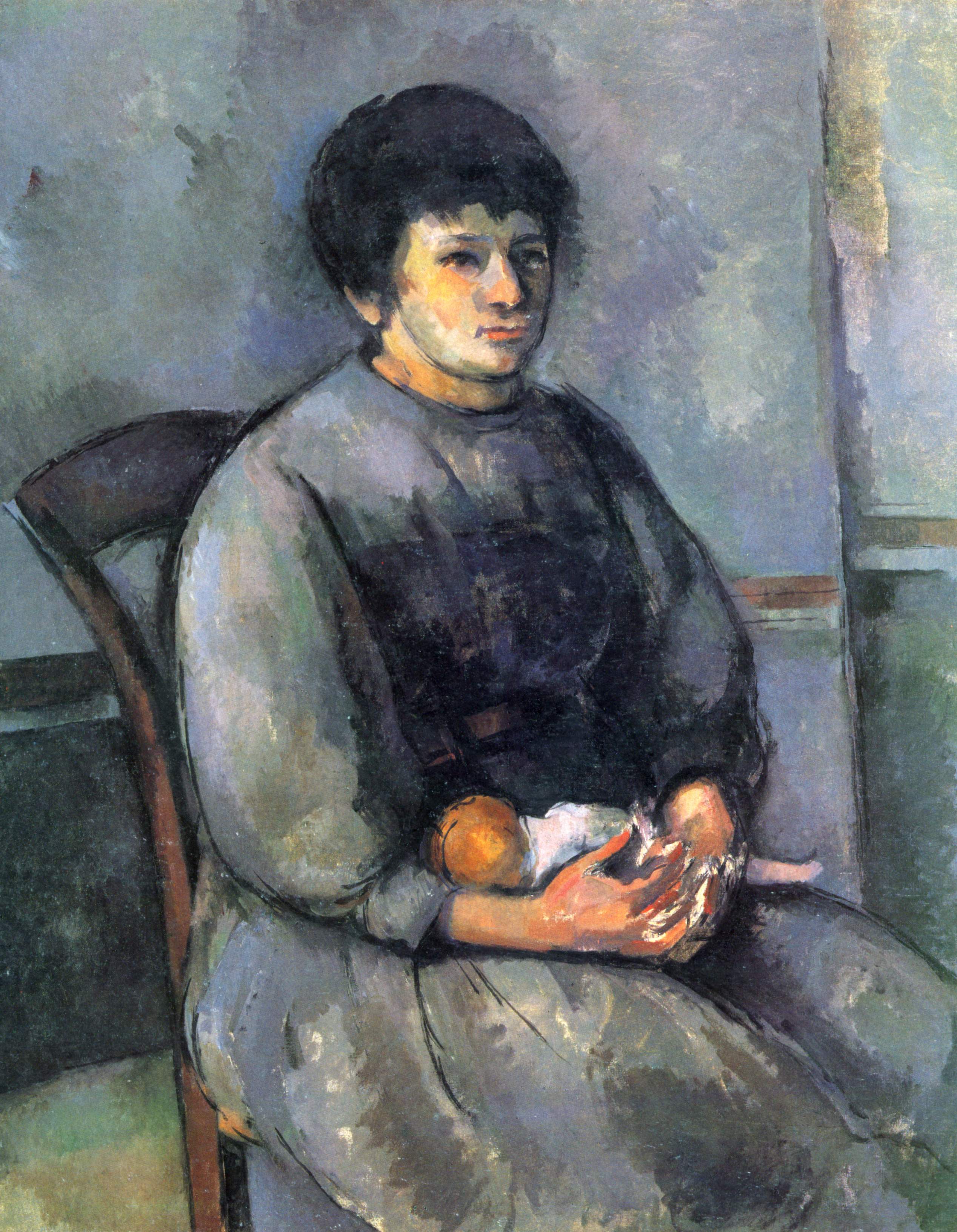 Young Girl with a Doll 