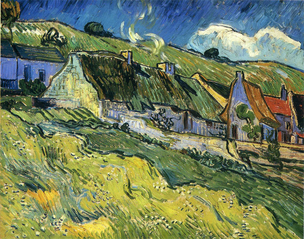 A Group of Cottages 