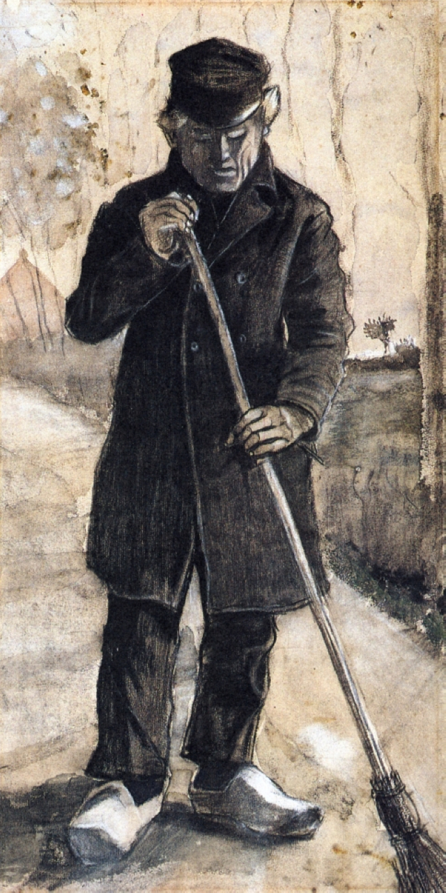 A Man with a Broom 