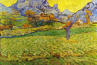 A Meadow in the Mountains:  Le Mas de Saint-Paul