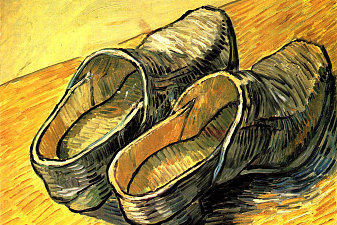 A Pair of Leather Clogs