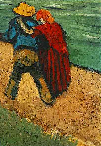 Two Lovers, Arles (Fragment) 