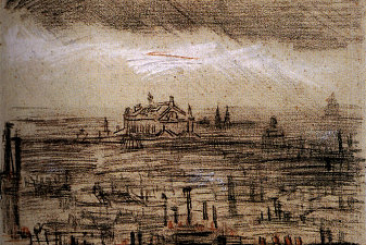 A View of Paris with the Op