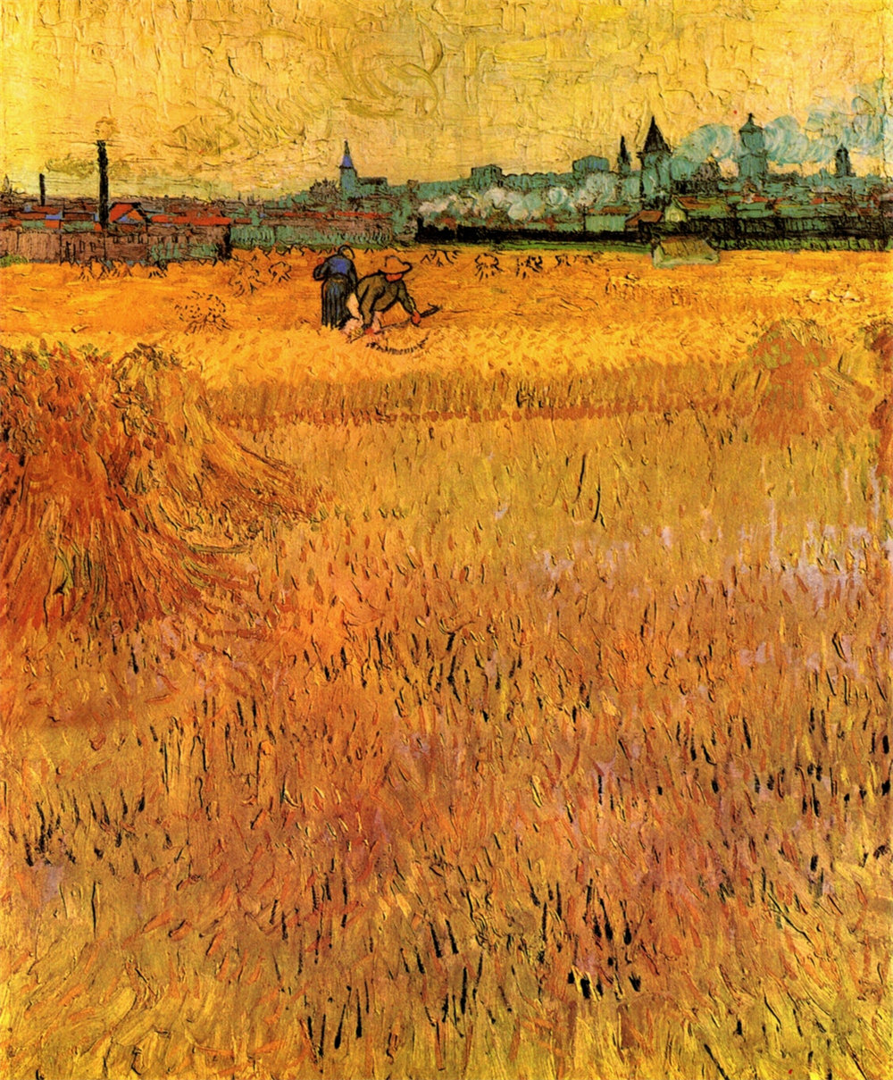 Arles View from the Wheat Fields 