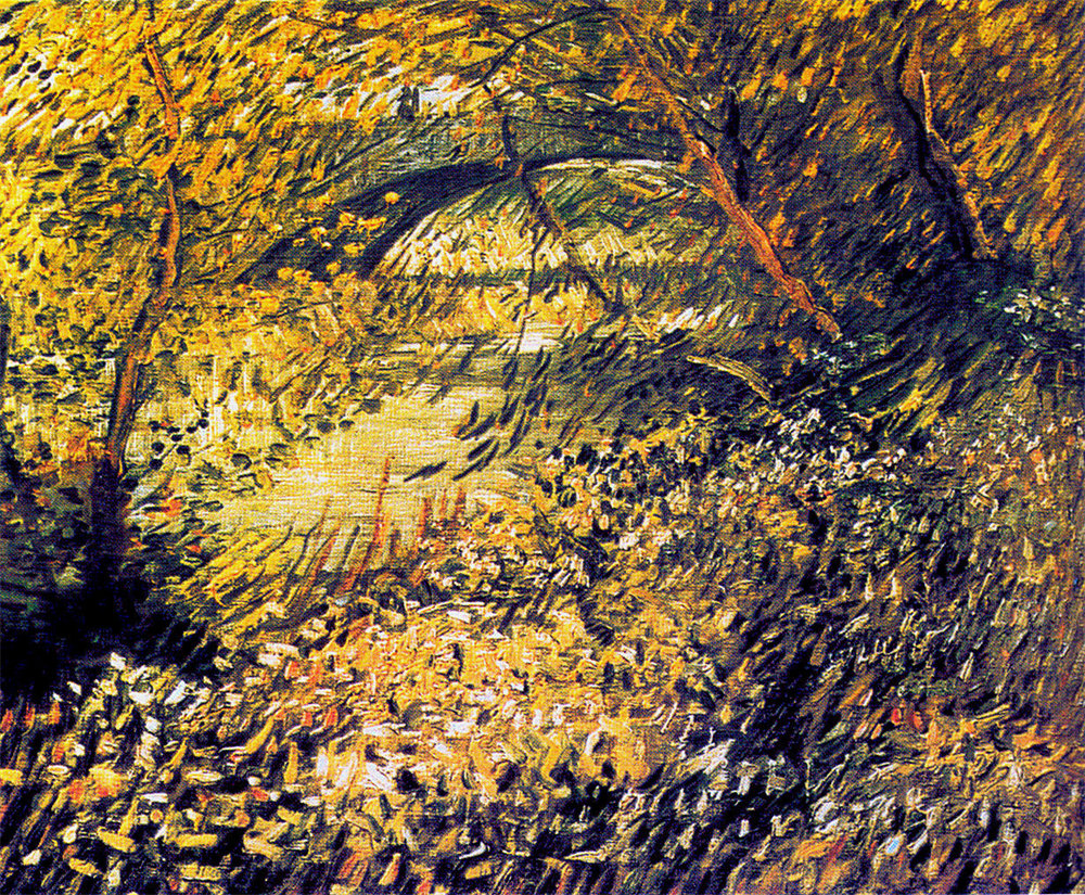 Banks of the Seine in the spring 