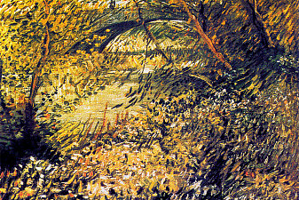 Banks of the Seine in the spring