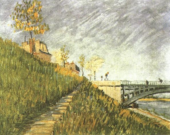 Banks of the Seine near Pont de Clichy 