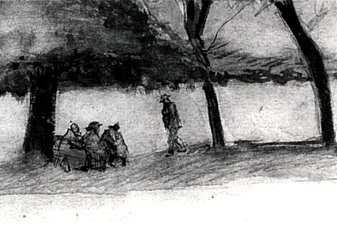 Bench with Three Persons