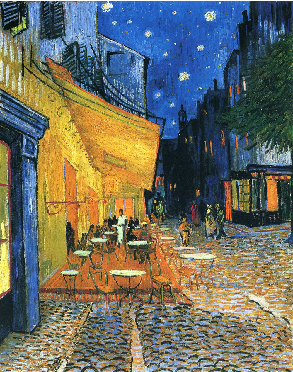 Café Terrace at Night (Place du Forum, Arles) 夜晚露天咖啡座